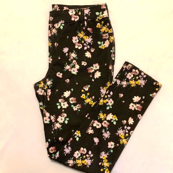 Route 66 Flower Printed Jeggings